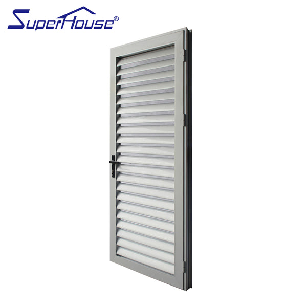 Australia Standard AS2047 Exterior Durable Storm-proof Aluminium jalousie Doors Made in China on China WDMA