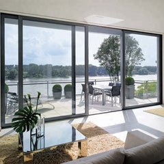 Australia Standard hot model double glass aluminum bifolding door on China WDMA