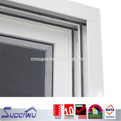 Australia certificated white aluminium sliding windows and door with double insulated glass on China WDMA