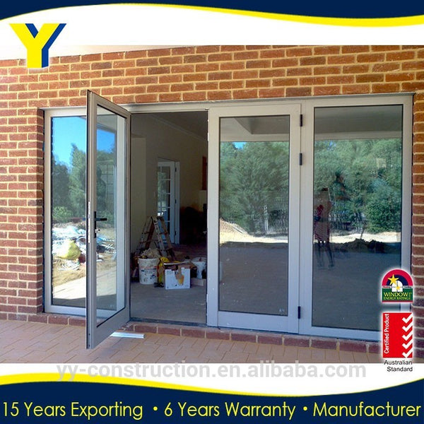 Australian stadard low e glass casement door hinged door french doors on China WDMA