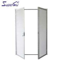 Australian standard security screen Aluminium sliding tempered glass door on China WDMA