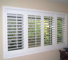 Australian standard white pvc window plantation shutters from China on China WDMA