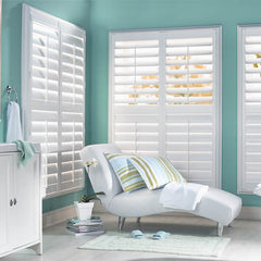 Australian standard white pvc window plantation shutters from China on China WDMA