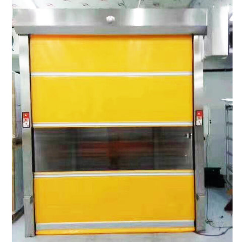 Automatic PVC High Speed Rolling Shutter Door on China WDMA