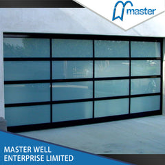 Automatic Smart Opening Aluminum Frame Glass Sliding door on China WDMA