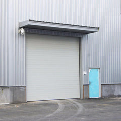 Automatic steel vertical roller shutter door industrial sliding door on China WDMA