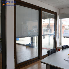 Awesome commercial Sliding Glass Doors With Built In Blinds by remote controlled on China WDMA