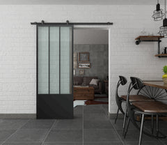 BLACK STEEL FRAME SLIDING GLASS DOORS on China WDMA