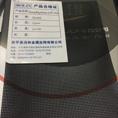 BOLIN SS 316 304 INSECT AND SECURITY WINDOW AND DOOR SCREEN MESH Stainless steel WOVEN MESH on China WDMA