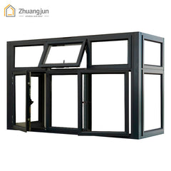 Bangladesh vent aluminum balcony bay window on China WDMA