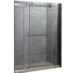 Bathroom glass sliding shower screen 3 panel shower door on China WDMA