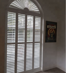 Beautiful Wood Shutters for French Door on China WDMA