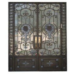 Best Iron door/iron french door on China WDMA