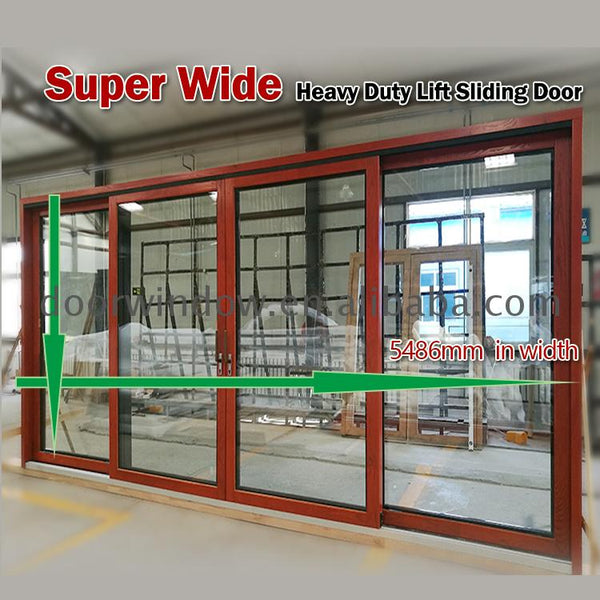 Best Price sliding wall doors exterior stacking patio door systems on China WDMA