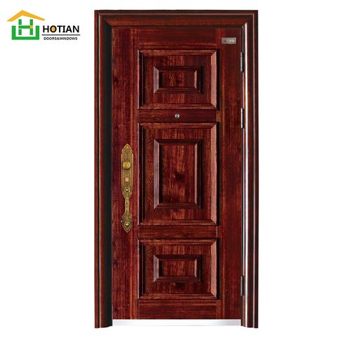 Best Quality Sound Proof Main Entrance Steel Door Used Exterior Iron French Doors for Sale on China WDMA