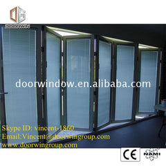 Best Quality thermal break door the bifolding company bi folding factory on China WDMA