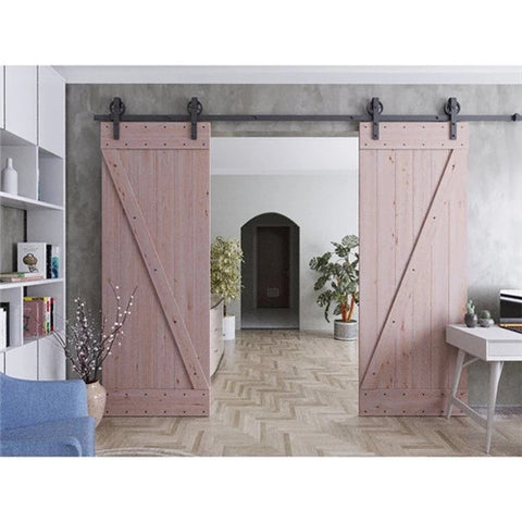 Best Selling in Canada Sliding Wood Door Options with Accessories on China WDMA