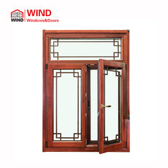 Best Soundproof American Style Garden Windows Metal Clad Wood Windows on China WDMA