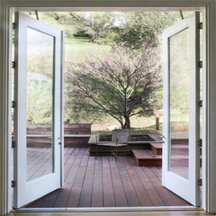 Best brown aluminium sliding doors cost frame glass swing door on China WDMA