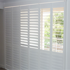 Best quality cheap factory plantation shutters for sliding glass doors on China WDMA