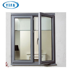 Best selling products aluminium frame casement window aluminum hand crank with fixed glass China Big Manufacturer Good Price on China WDMA