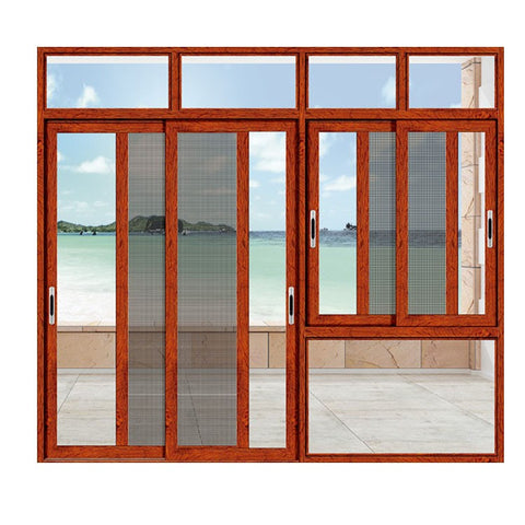 Burglar Proof Designs Customized Modern Aluminium Lift Sliding Door Balcony Double Leaf Glass Aluminium Sliding Door on China WDMA