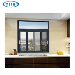 Burglar proof grill designs aluminum sliding window on China WDMA