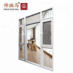 Burglarproof Insect Screen Window Aluminum Frame Glass Window Aluminium Profile Latest Window Design on China WDMA