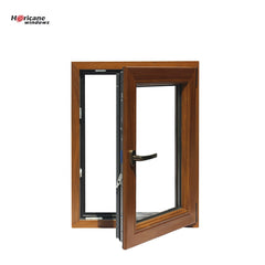 CSA NFRC AS2047 standard manufacturers wooden aluminium tilt and turn windows & doors on China WDMA