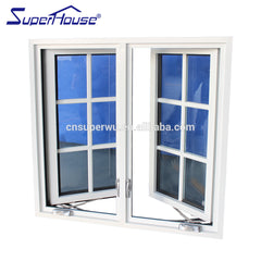 Canada certificate aluminum casement window lowes french window price on China WDMA