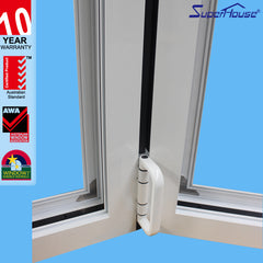 Canadian standard bifold doors windows aluminium window for small commercial buildings on China WDMA