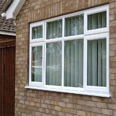 Casement Interior Home Turn & Tilt Pvc Window Hurricane And Doors With Gril Design Upvc Windows Price China on China WDMA