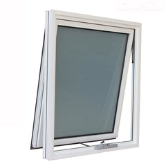 Chain winder aluminium awning windows with toughened glass on China WDMA