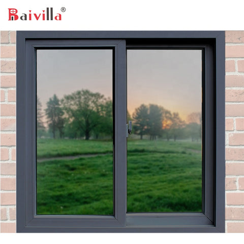 Cheap And High Quality Aluminum Sliding Window Price Philippines Frame on China WDMA