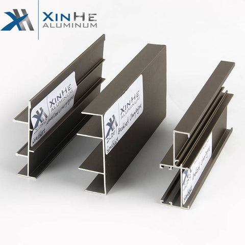 Cheap Normal Powder Coating Building Material Extruded Facade 4 Track Aluminum Sliding Window Profile for Chile and Bolivia on China WDMA