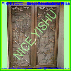 Cheap Wrought Iron Security Screen Interior Door on China WDMA