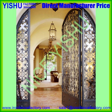 Wrought Iron Interior Door