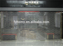 Cheap aluminum frame automatic/manual glass PC crystal roller shutter door/sliding doors on China WDMA