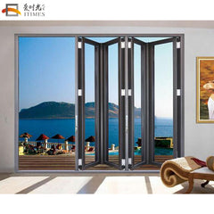 Cheap folding patio doors prices exterior bifold door on China WDMA