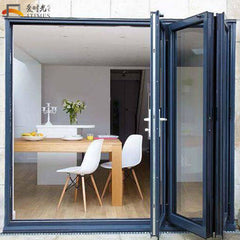 Cheap folding patio doors prices exterior bifold door on China WDMA