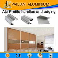 China Aluminium Sliding Wardrobe Door Profile Aluminium top track and mullion extrusion profiles for Sliding Wardrobe Door on China WDMA