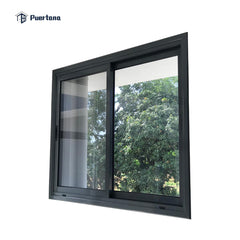 WDMA Best Selling 60x48 Windows - China Factory Aluminum Sliding Tempered Glass Window