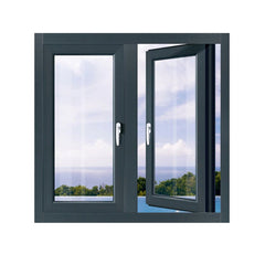 China Factory Wholesale Aluminium Casement Window Double Glazed Casement Windows