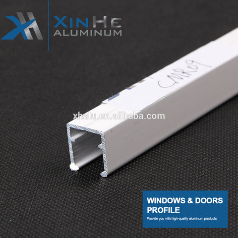 China Sihui Manufacturer Selling Rail Track Aluminium Profile For Window Sliding Rail Door Sunlight Room Curtain Wall on China WDMA