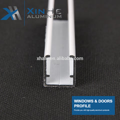 China Sihui Manufacturer Selling Rail Track Aluminium Profile For Window Sliding Rail Door Sunlight Room Curtain Wall on China WDMA