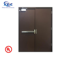 China factory UL 30 60 90 120 mins optional fire rated double doors resistant door frames details firewall door on China WDMA