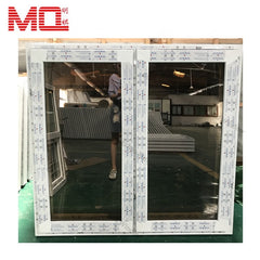 China factory tempered double glass window and doors pvc upvc casement windows in guangzhou on China WDMA