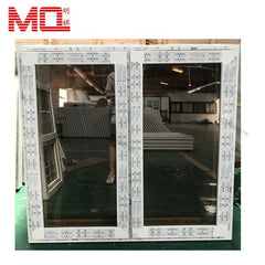 China factory tempered double glass window and doors pvc upvc casement windows in guangzhou on China WDMA