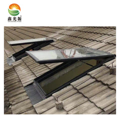 China good quality ALUMINIUM PROFILE Glass skylight with window blind a4 on China WDMA