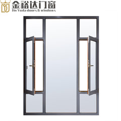 China hot sale soundproof aluminum window aluminum casement window bathroom window with top quality on China WDMA